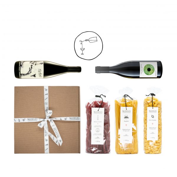 Genussbox "Pasta & Wein"