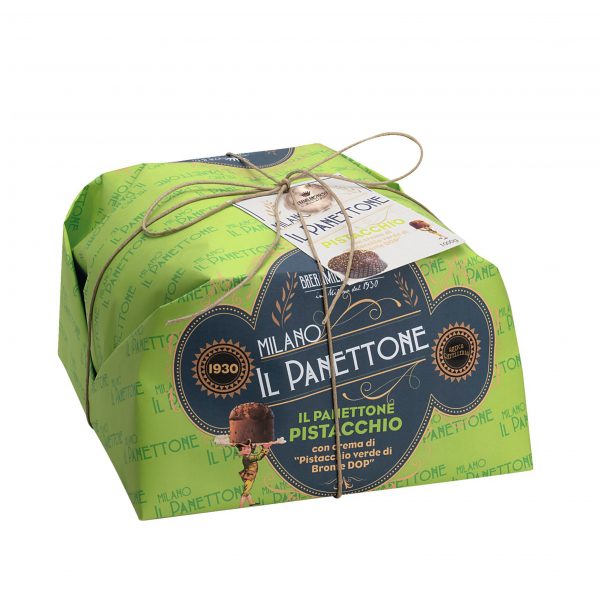 Panettone mit Pistaziencreme