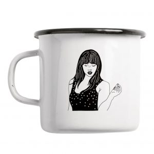 Tasse aus Emaille - Look