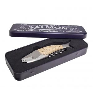 Korkenzieher, Wildlachs, Dose