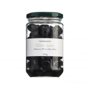 Schwarze Oliven ohne Stein