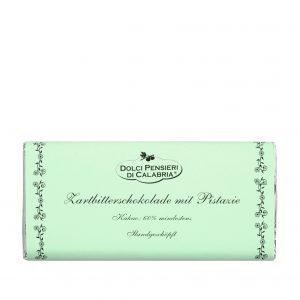 Zarbitterschokolade mit Pistazie