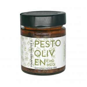 Oliven Chorizo Pesto